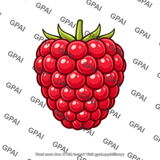 Raspberry fruit