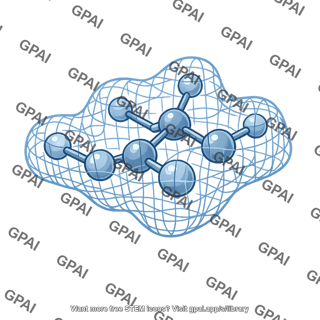 Electron density map