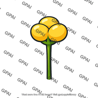 Yellow knob