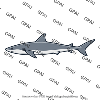 Streamlined shark body