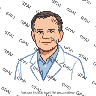 Doctor in lab coat