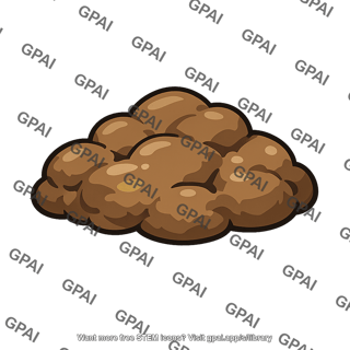Feces irregular mass