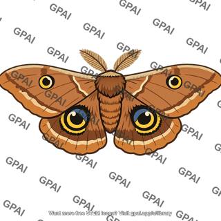 Polyphemus moth