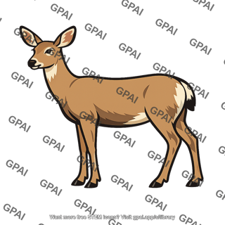 Mule deer female
