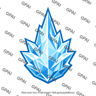 Water frozen