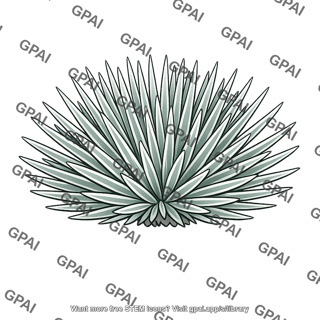 Silversword plant