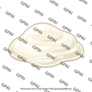 Cream dollop