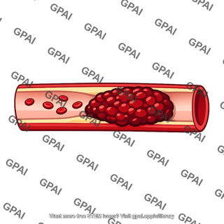 Blood vessel clotted