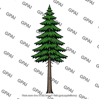 Northern coniferous forest tree