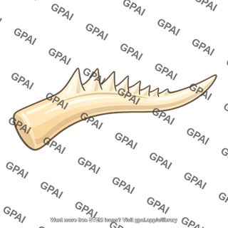 Conodont dental element