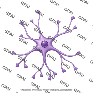 Astrocyte with end feet