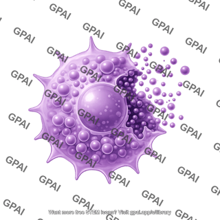 Mast cell degranulating