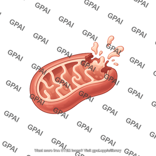Mitochondria 2d bursting dashed