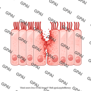 Pseudostratified epithelial cell 2 damaged