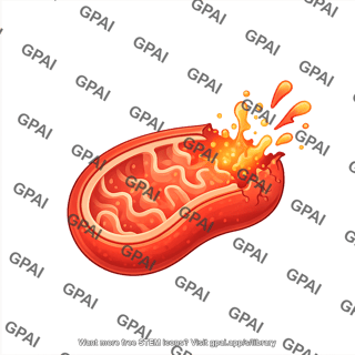 Mitochondria 2d bursting