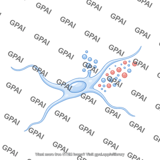 Telocyte with vesicles