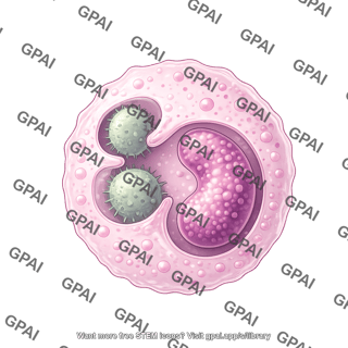 Neutrophil phagocytosing 2