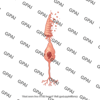 Cone photoreceptor dying 1