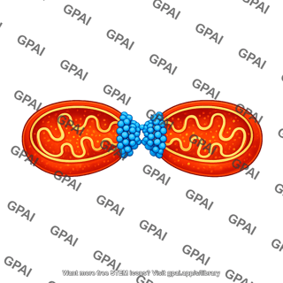 Mitochondria fission with drp1