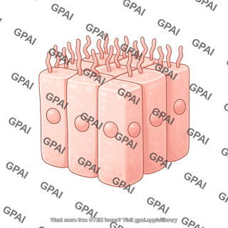 Pseudostratified epithelium cell 3
