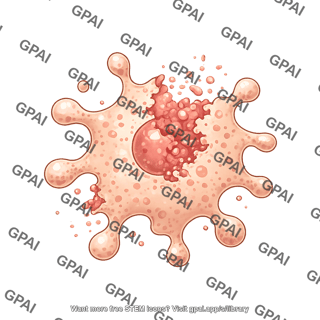 Cell death necrosis 1 editable