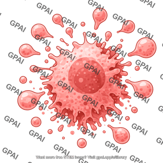 Cancer cell bursting 737