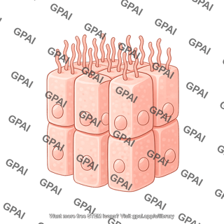 Pseudostratified epithelium cell 3 ciliated