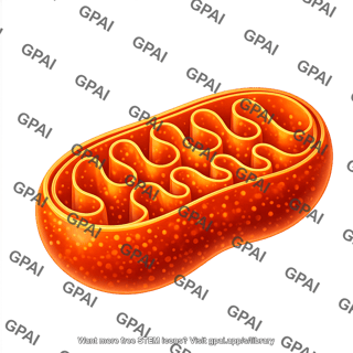 Mitochondria 3d empty