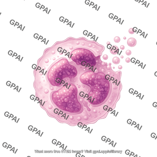 Neutrophil hypersegmented apoptosis