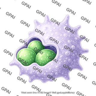 Macrophage phagocytosing 3