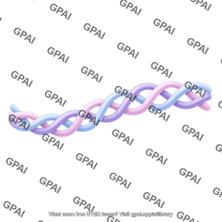 Collagen brush triple helix wavy