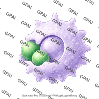 Macrophage phagocytosing 2