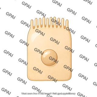 Brush cell cuboidal