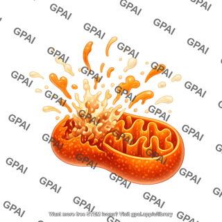 Mitochondria bursting
