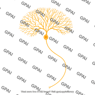 Purkinje cell with axon