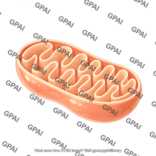 Mitochondria 3d empty 02