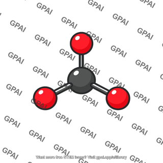 Trigonal planar molecule