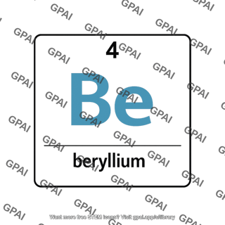Beryllium element tile