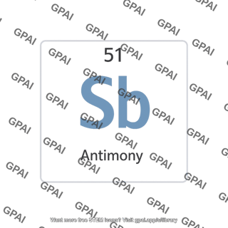 Antimony element tile