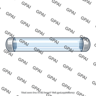 Evacuated glass tube