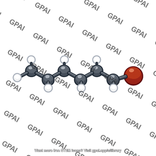 1 bromobutane molecule