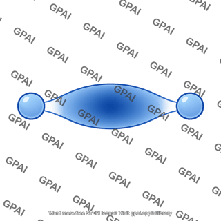 Electron density between nuclei