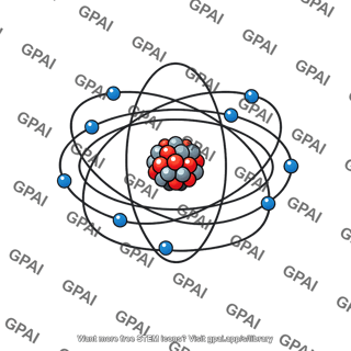 Stylized atom