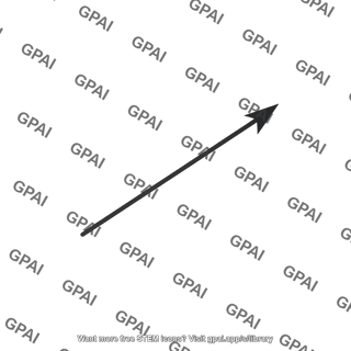 Diagonal arrow