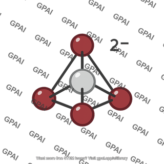 Tetrabromocadmate complex ion