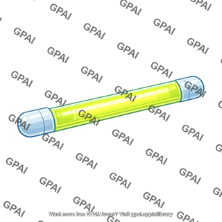 Light stick glowing