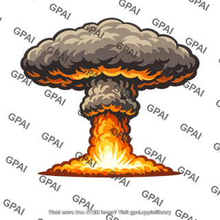Nuclear mushroom cloud
