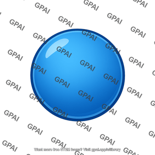 Blue sphere