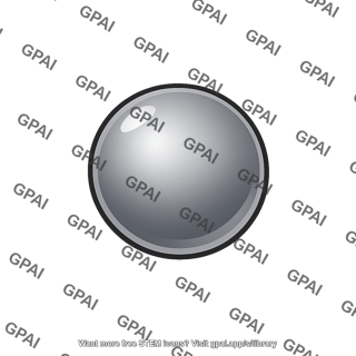 Grey sphere