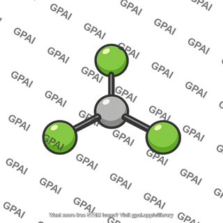 Trigonal planar molecule